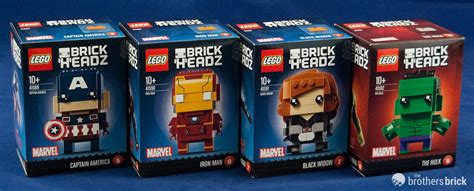 Lego Brickheadz Marvel Characters Review The Brothers Brick The