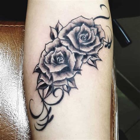 Aggregate More Than 71 Two Roses Tattoo Latest In Cdgdbentre