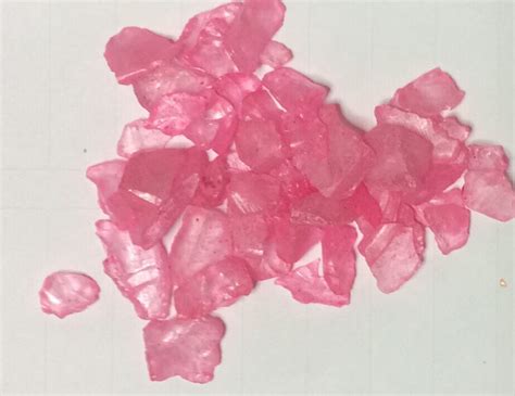 Bright Pink Sea Glass 120gr