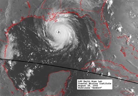 Lsu Earth Scan Laboratory Hurricane Imagery