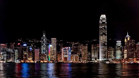 Victoria Harbour Hong Kong Light Show Ferry