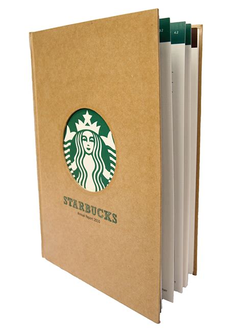 Stock quotes reflect trades reported through nasdaq only; Starbucks Annual Report on Behance