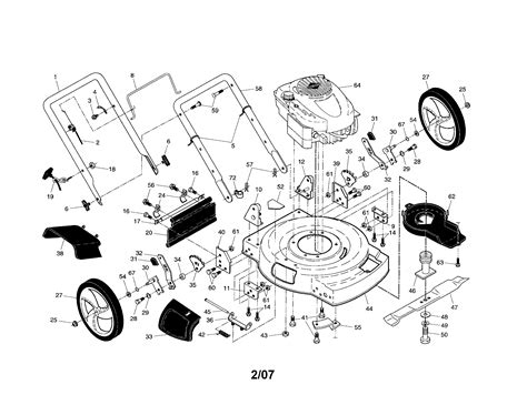 Sears Lawn Tractor Parts Diagram Craftsman Parts Diagram Mower Deck