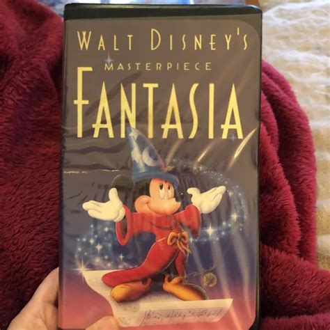 Fantasia Walt Disneys Masterpiece Vhs Mickey Mouse Musical Magical