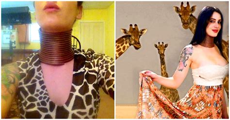 The Curious Case Of La Based Giraffe Woman Sydney Smith