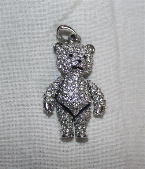 Classic Swarovski Crystal Teddy Bear Pendant Collectors Weekly