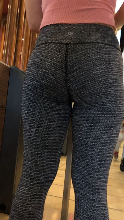 Teen Ordering At McDonalds Spandex Leggings Yoga Pants Forum