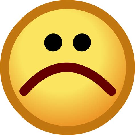 Upset And Sad Faces Clipart Best