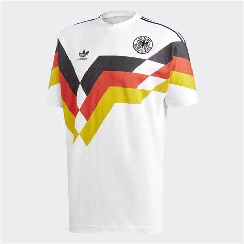 Het ek 2024 gaat in duitsland gespeeld worden. Duitsland retro shirt adidas Originals - Voetbalshirts.com