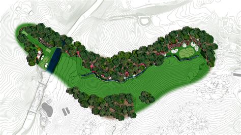 Map Of Augusta National Golf Club