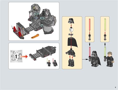 Lego 75093 Death Star Final Duel Instructions Star Wars