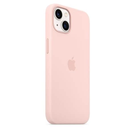 Apple Iphone 13 Silicone Case With Magsafe Chalk Pink Edullinen