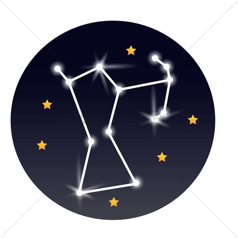Orion Constellation Vector Image 1952095 Stockunlimited
