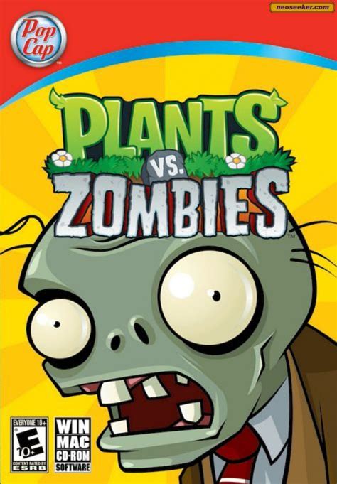 Plants Vs Zombies Mac Front Cover