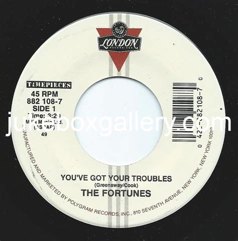 Volledige Collectie Vinyl 45 Toeren Mid Price The Fortunes