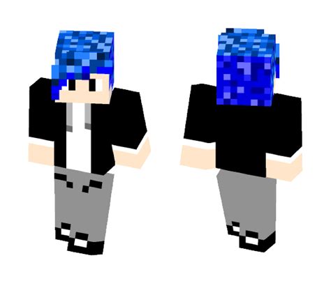 Download Blue Haired Boy Minecraft Skin For Free Superminecraftskins