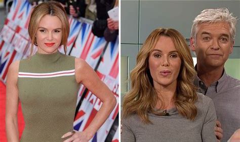 Amanda Holden Told To Wear Nipple Covers On Daytime Television Celebrity News Showbiz And Tv