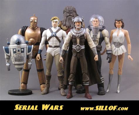 The star wars collectible figure guide is also a fantastic way to start on collection these figures it will do wonders on your journey. Serial Wars: Custom Star Wars Themed Action Figures ...