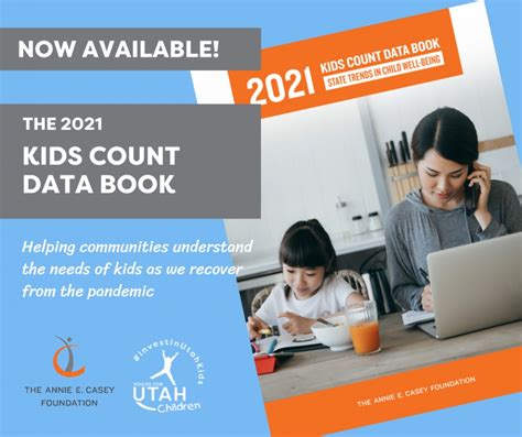 Voices For Utah Children 2021 Kids Count Data Book Is Now Available