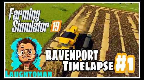 Ravenport Map Harvesting Part 1 Farming Simulator 19 Youtube