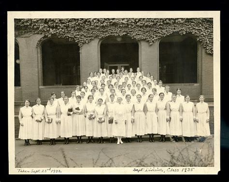 Johns Hopkins Hospital School Of Nursing Class Of 1935 Flickr