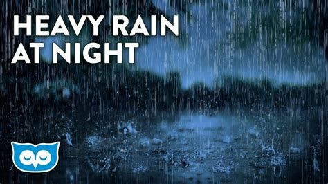 Heavy Rain Ambient Sounds For Sleeping Youtube