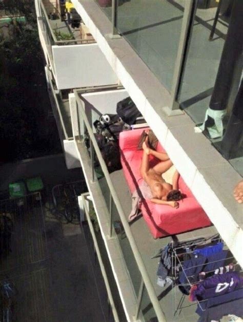 Public Nudity On Balcony Zlayazaya