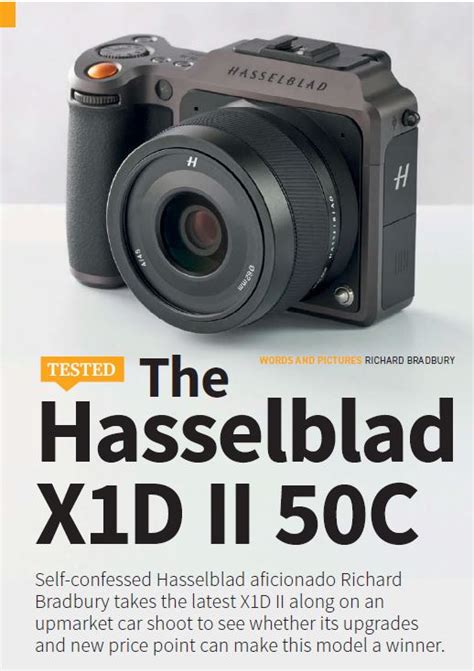 Tested The Hasselblad X1d Ii 50c Professional Photo