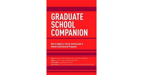 Graduate School Companion By The Princeton Review