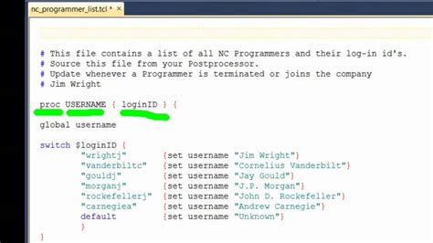 Postprocessor Building Tool Command Language Tcl Part 5 Source