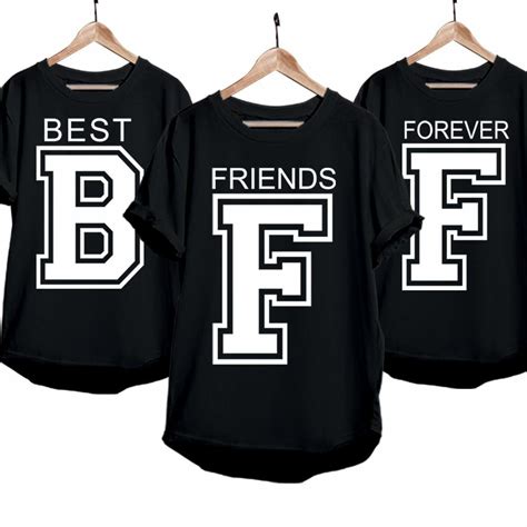 Friendship Day Black T Shirts Bff Set Of 3 Yo Surprise 3 Best