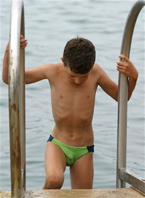 Boy Model Spencer Tiger Underwear Boys Briefs Foto Foto