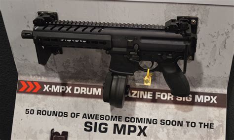 Shot 2016 X Products Sig Mpx Drum Mag The Firearm Blog
