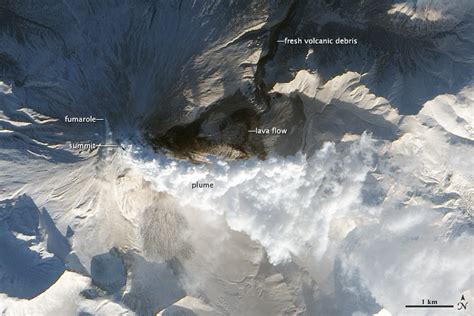 Activity At Kizimen Volcano Natural Hazards