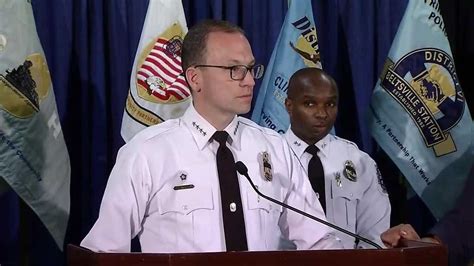 Prince Georges County Police Provide Update On Fatally Shot Officer