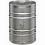 55 Gallon Stainless Steel Wine Barrel W/2 Tri Clover