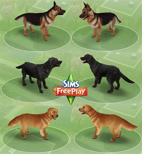 Sims Freeplay Dogs By Nef Jessb On Deviantart