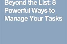tasks manage beyond