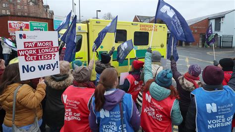 Nurses In Northern Ireland Strike Amid Growing Health Care Crisis The