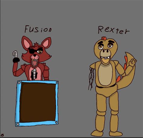 Rexter And Fusionzgamer I Mostly Made It For Rex Ta Da R