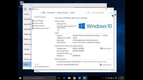 Windows 10 Final Version Preview Installation And Demo Youtube