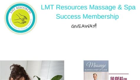 One Year Massage And Spa Success Membership Giveaway