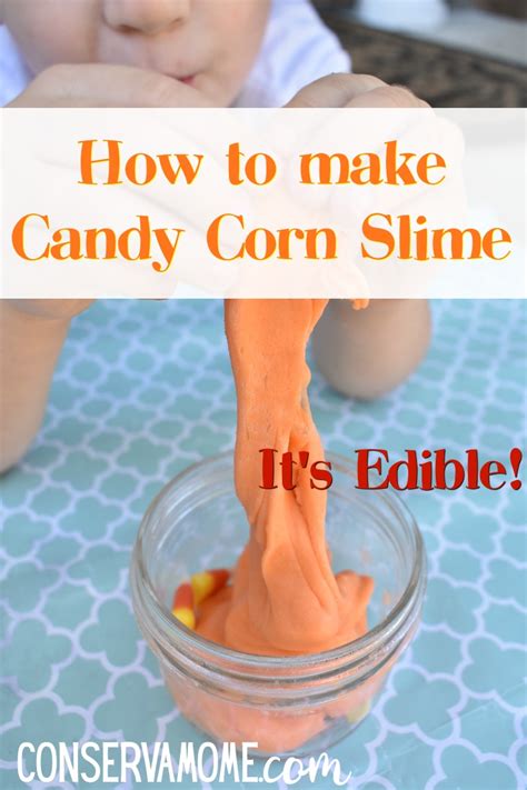 Easy Edible Slime Recipe How To Make Edible Candy Corn Slime