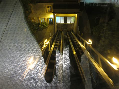 Wallpaper Night Reflection Symmetry Glass Escalator Subway