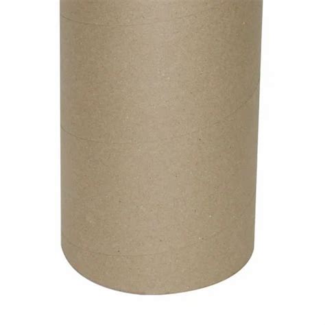 30 Inch Brown Cylindrical Kraft Paper Tube For Packaging Thickness