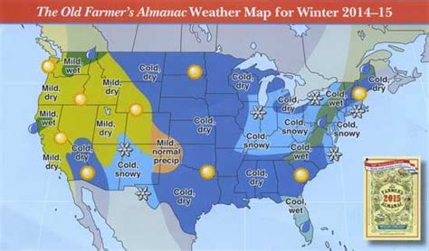 The Old Farmers Almanac 2015 Weather Predictions Old Farmers Almanac