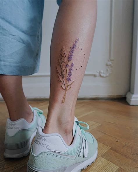 Lavender Flower Tattoos 1 Lilac Tattoo Flower Tattoo Designs Lavender Tattoo