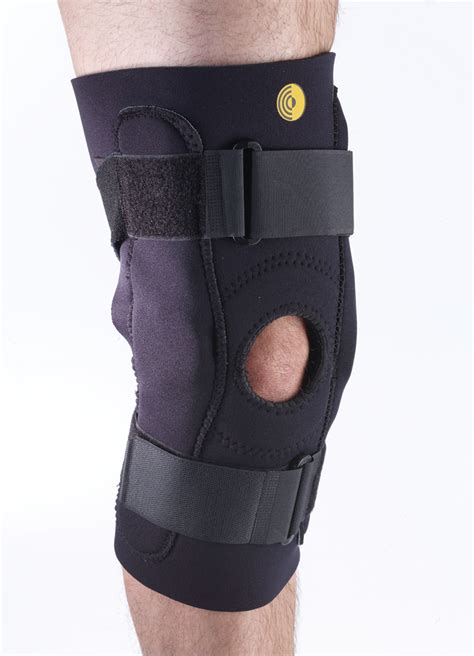 Corflex Posterior Adjustable Knee Sleeve W Hinge C Turner Medical