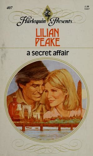 A Secret Affair By Lilian Peake Open Library