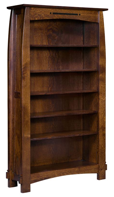 Colebrook Bookcase Amish Solid Wood Bookcases Kvadro Furniture